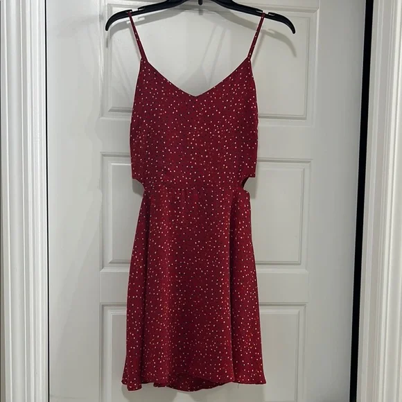 Red Polka Dot Dress - Picture 3 of 8